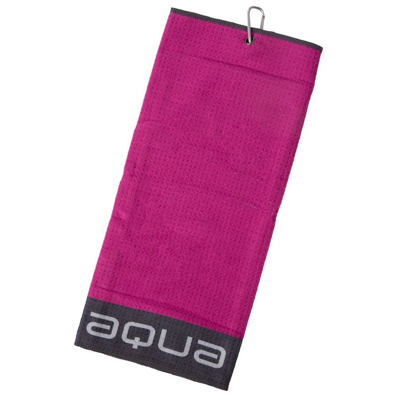 Big Max Aqua Trifold ręcznik golfowy, fuchsia