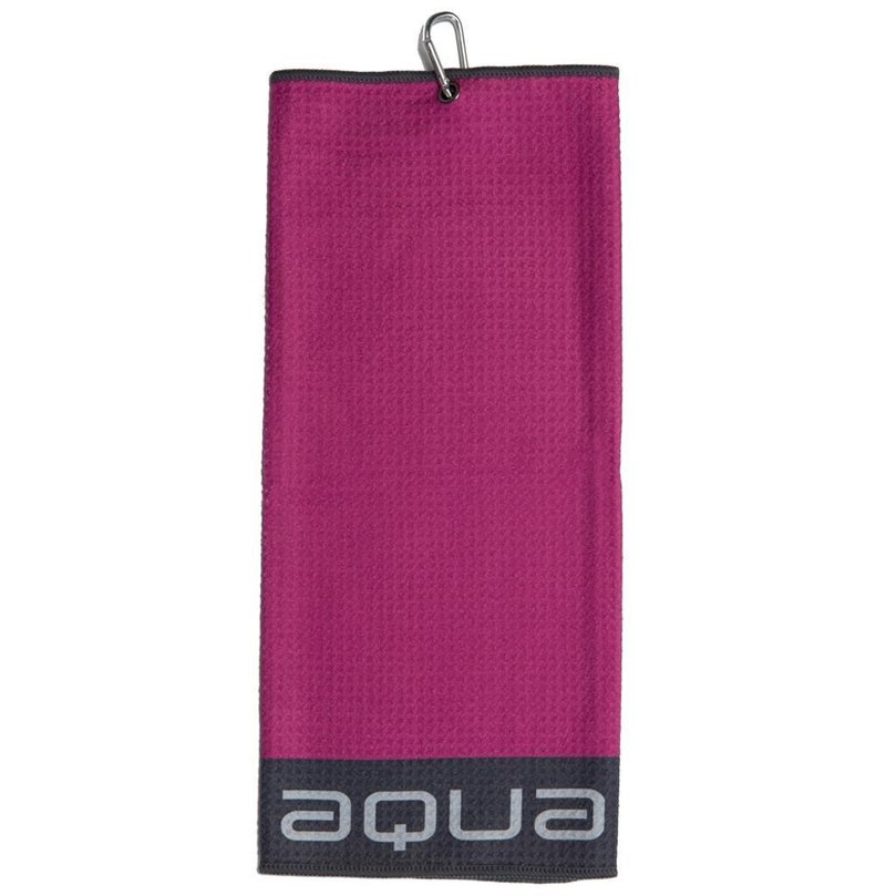Big Max Aqua Trifold ręcznik golfowy, fuchsia