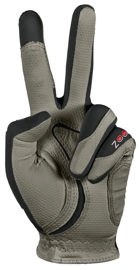 Zoom Weather damska rękawiczka golfowa, szaro/czarno/czerwona