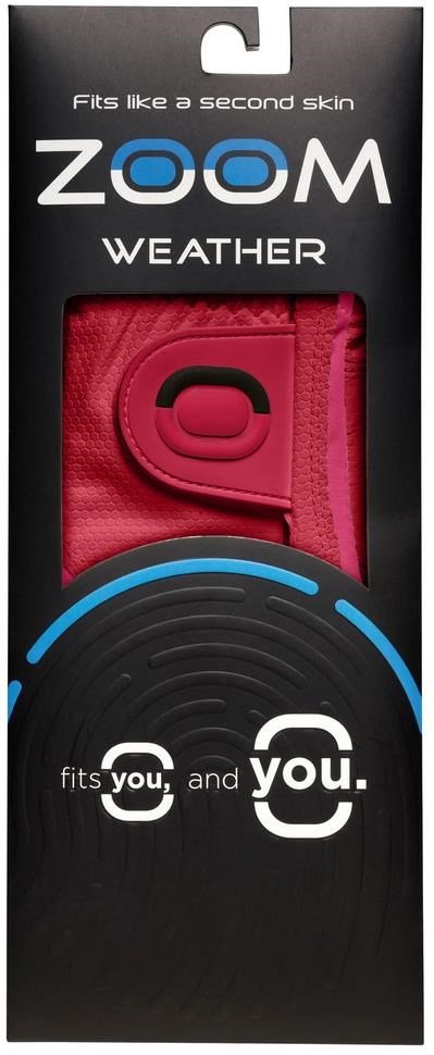 Zoom Weather damska rękawiczka golfowa, fuchsia