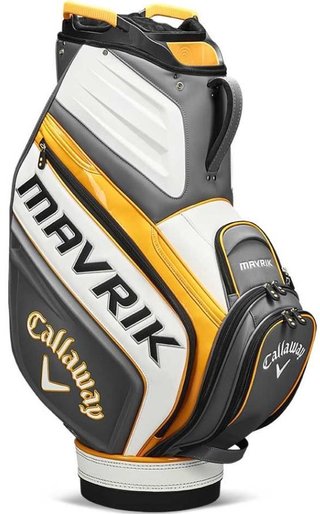 Callaway Mavrik Staff cart bag, szaro/biało/pomarańczowy
