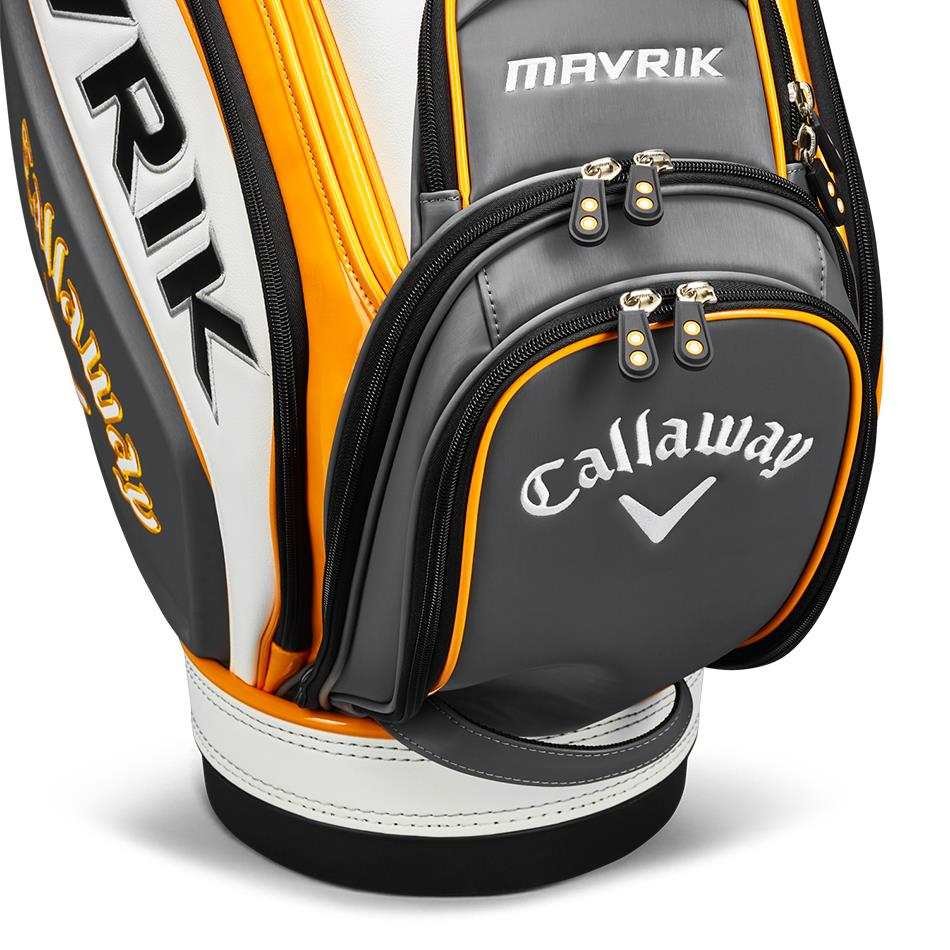 Callaway Mavrik Staff cart bag, szaro/biało/pomarańczowy