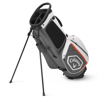 Callaway Chev stand bag, biało/szaro/pomarańczowy
