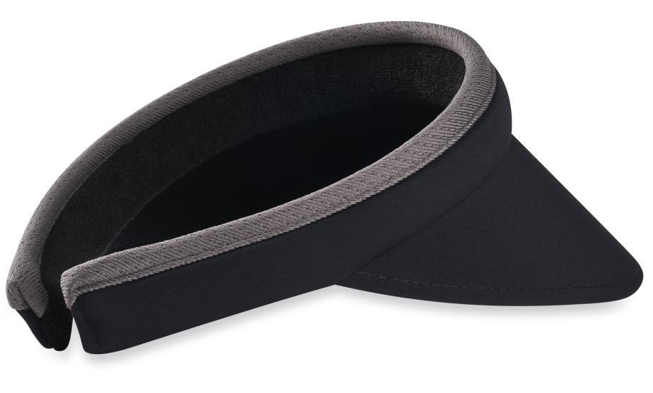 Callaway Clip damski daszek golfowy, czarny