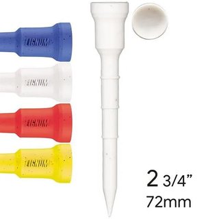 Lignum Tee plastikowe tee 72mm, 12szt., mix kolorów