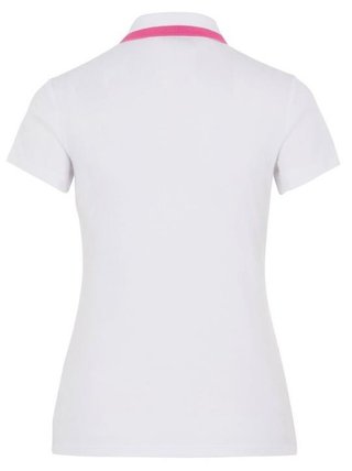 J.Lindeberg Alve Cotton damskie polo, białe