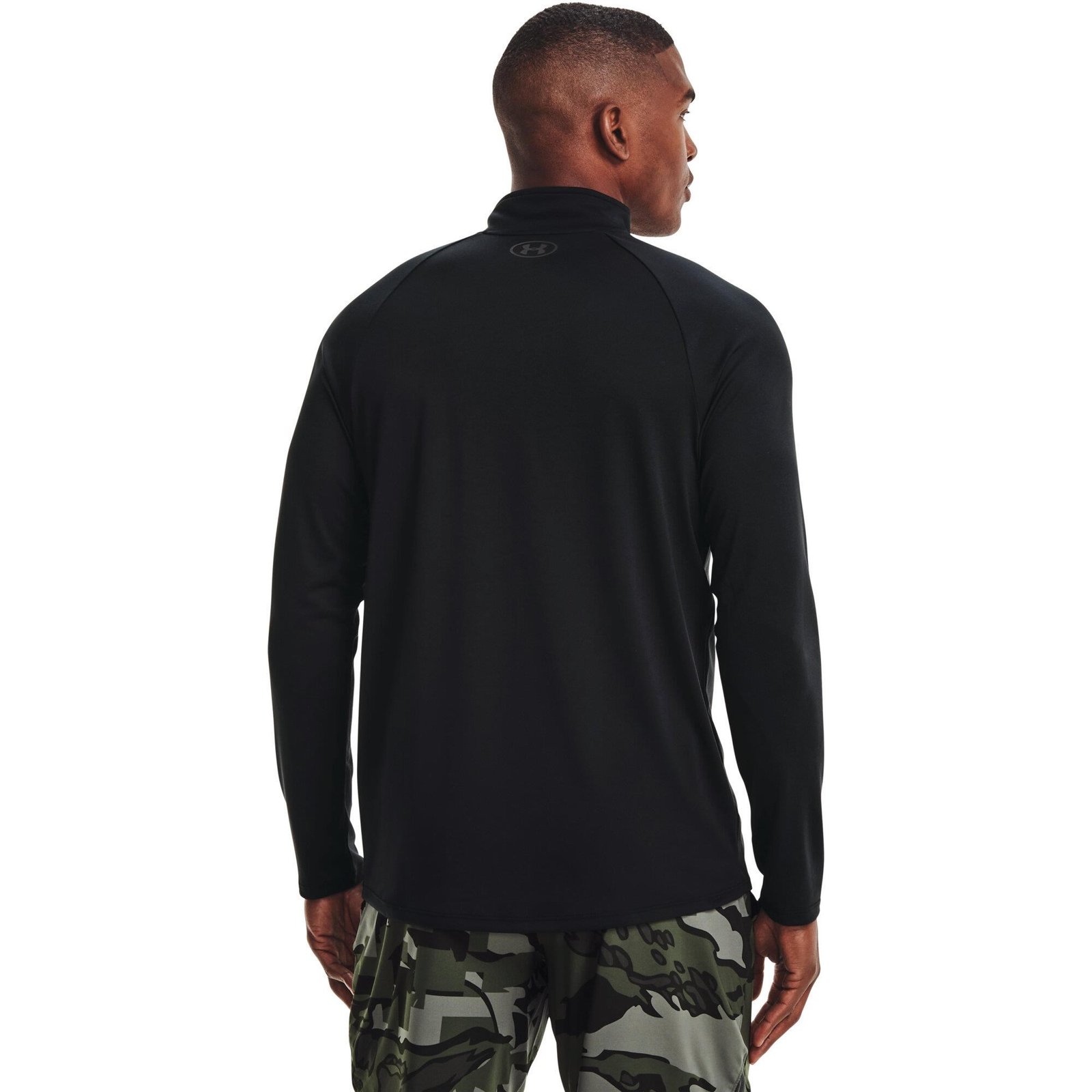 Under Armour Tech 2.0 1/2 Zip męskie polo, czarne