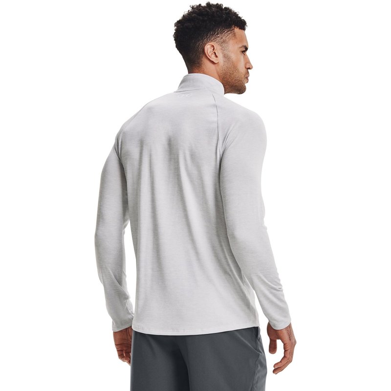 Under Armour Tech 2.0 1/2 Zip męskie polo, szare