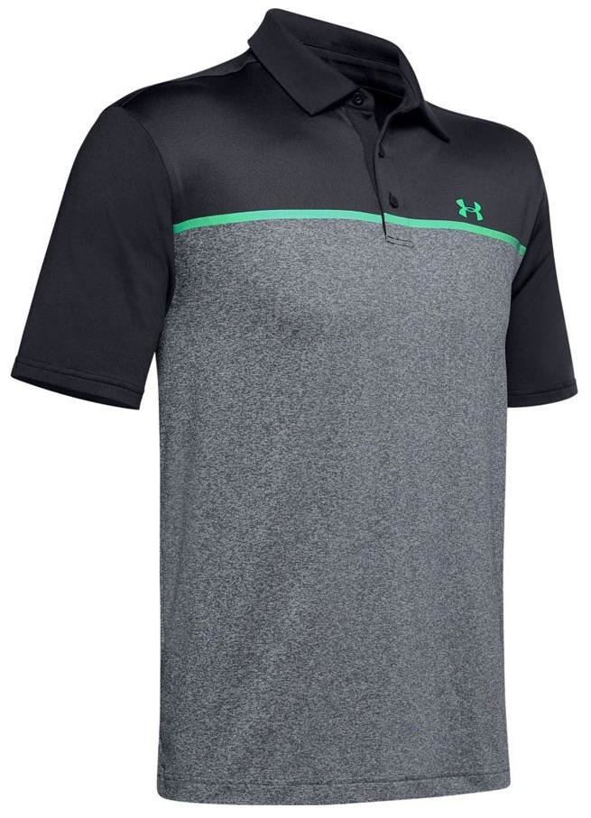 Under Armour Playoff 2.0 męskie polo, czarno/szare