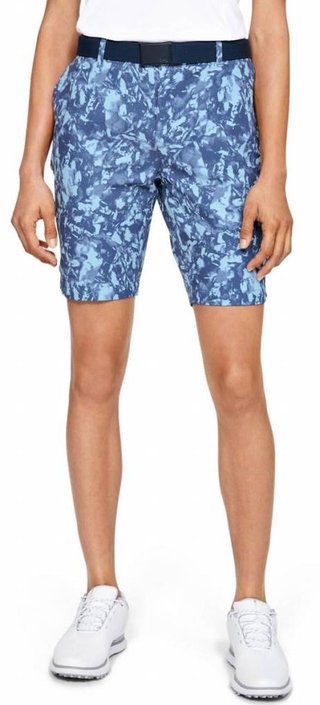 Under Armour Links Printed damskie spodenki, niebieske