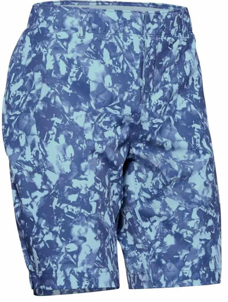 Under Armour Links Printed damskie spodenki, niebieske