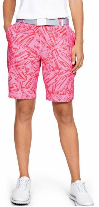 Under Armour Links Printed damskie spodenki, różowe