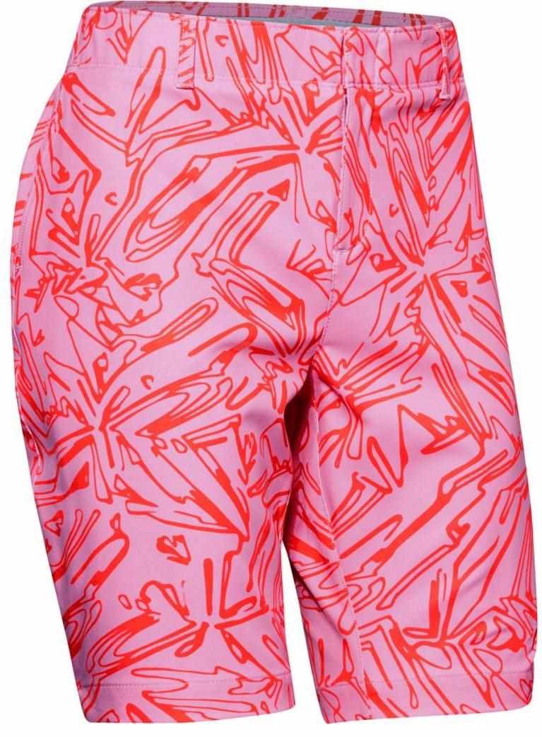 Under Armour Links Printed damskie spodenki, różowe