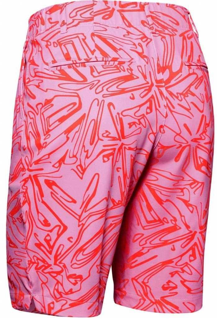 Under Armour Links Printed damskie spodenki, różowe