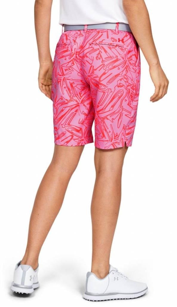 Under Armour Links Printed damskie spodenki, różowe