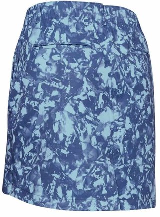 Under Armour Links Woven Printed damska spódnica golfowa, niebieska
