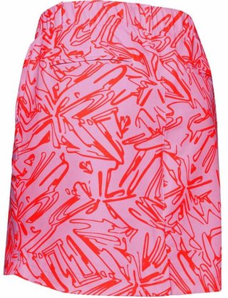 Under Armour Links Woven Printed damska spódnica golfowa, różowa