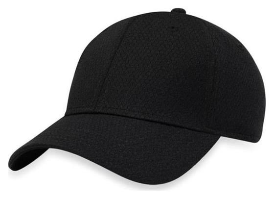 Callaway Front Crested Structured damska czapka z daszkiem, czarna