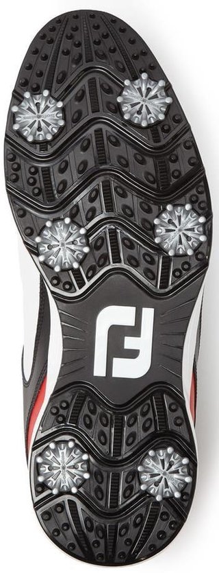 FootJoy Arc XT męskie buty golfowe, biało/czarno/czerwone