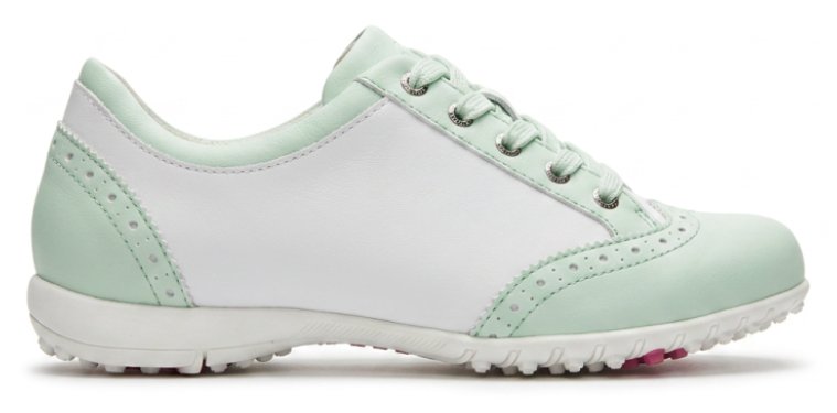 Duca Del Cosma Mila damskie buty golfowe, biało/miętowe