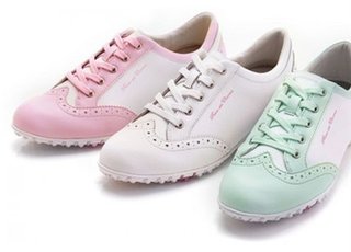 Duca Del Cosma Mila damskie buty golfowe, biało/miętowe