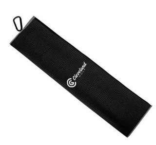 Cleveland Trifold Micro Fiber ręcznik golfowy,  czarny