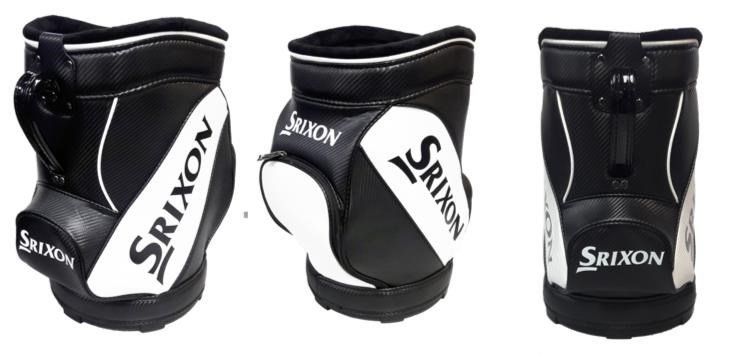 Srixon DEN CADDY bag, biało/czarny