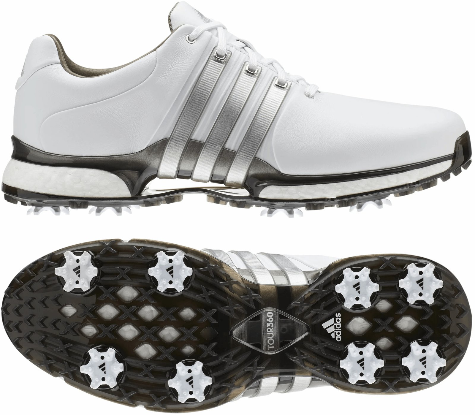 adidas Tour360 XT 2020 męskie buty golfowe, biało/srebrne