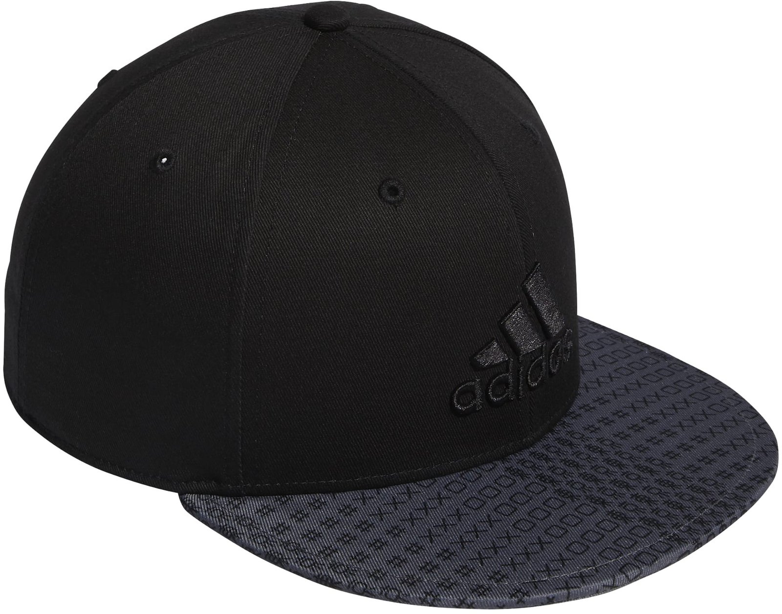 Adidas Golf Print Hat męska czapka z daszkiem, czarna
