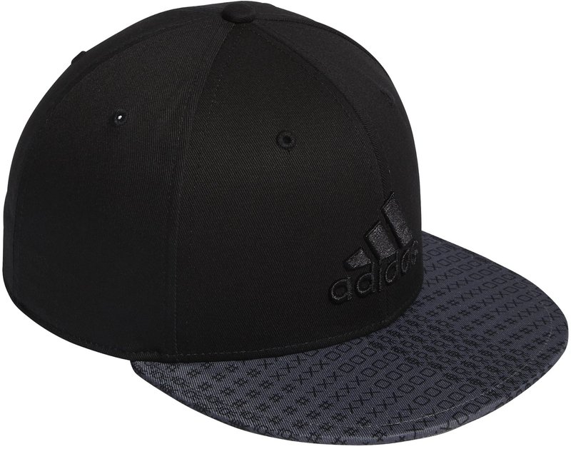 Adidas Golf Print Hat męska czapka z daszkiem, czarna