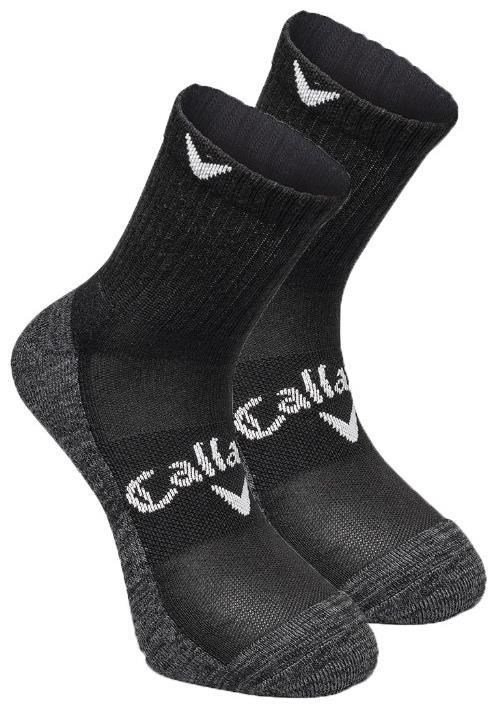 Callaway Tour Opti-Dri Mid męskie skarpetki, czarne