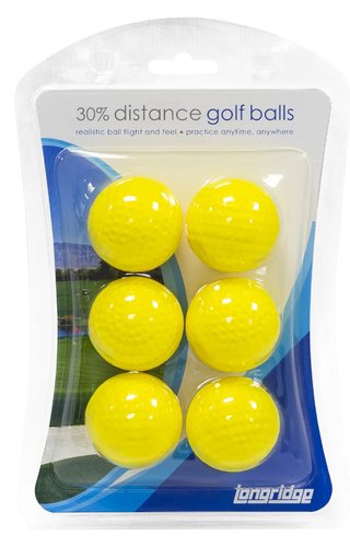 Longridge 30% Distance Balls piłki treningowe, 6szt.