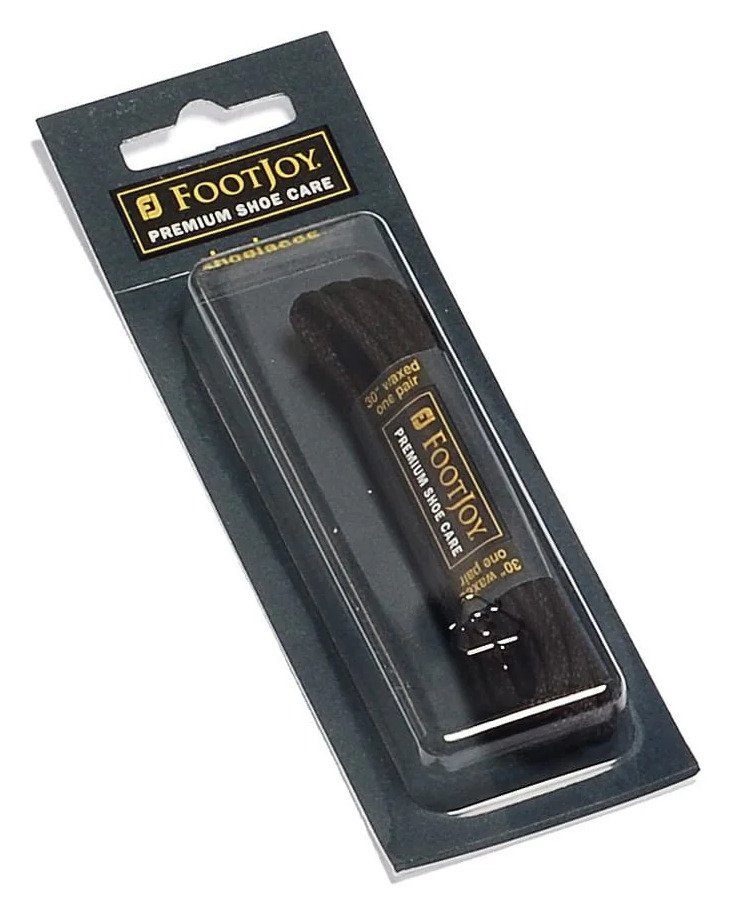 FootJoy Waxed Shoelaces 30" sznurowadła, czarne