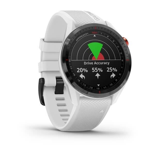 Garmin Approach S62 GPS zegarek, czarny/biały pasek