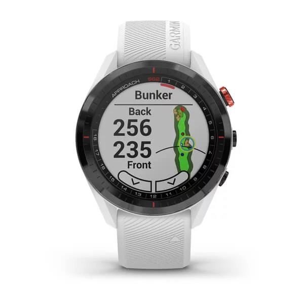 Garmin Approach S62 GPS zegarek, czarny/biały pasek