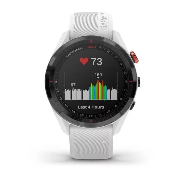 Garmin Approach S62 GPS zegarek, czarny/biały pasek