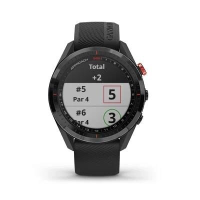 Garmin Approach S62 GPS zegarek, czarny/biały pasek