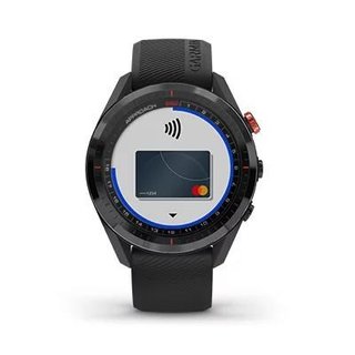 Garmin Approach S62 GPS zegarek, czarny/biały pasek