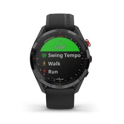Garmin Approach S62 GPS zegarek, czarny/biały pasek
