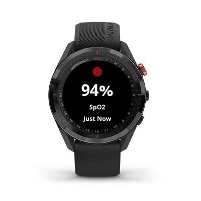 Garmin Approach S62 GPS zegarek, czarny/biały pasek