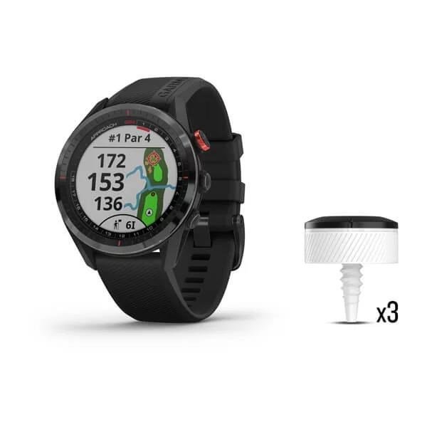 Garmin Approach S62 Bundle GPS zegrek, czarny/czarny pasek