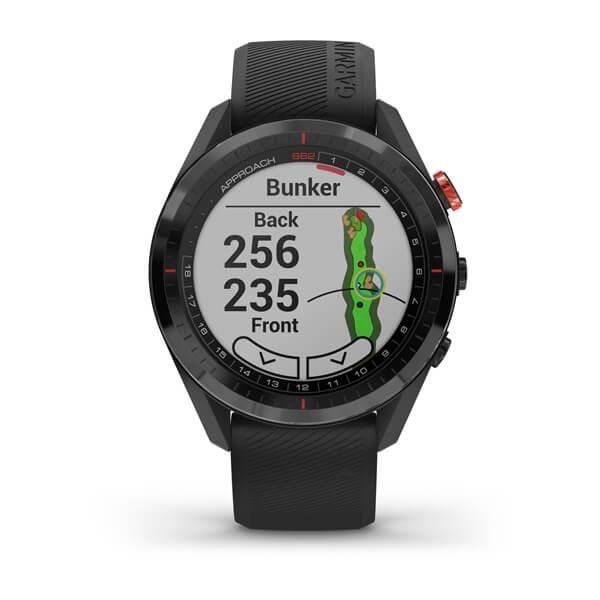 Garmin Approach S62 Bundle GPS zegrek, czarny/czarny pasek