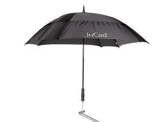 JuCad Telescopic Windproof parasol golfowy 68", czarny