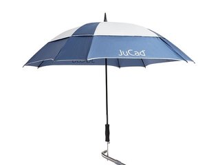 JuCad Telescopic Windproof parasol golfowy 68", niebieski/srebrny