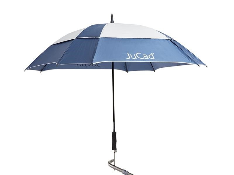 JuCad Telescopic Windproof parasol golfowy 68", niebieski/srebrny