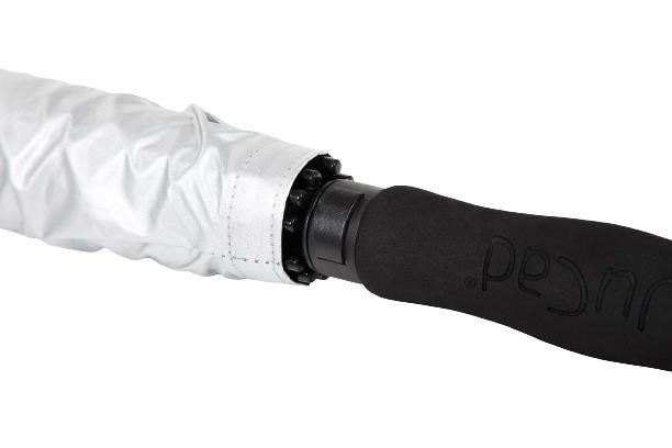 JuCad Umbrella UV parasol golfowy automatyczny, srebrny