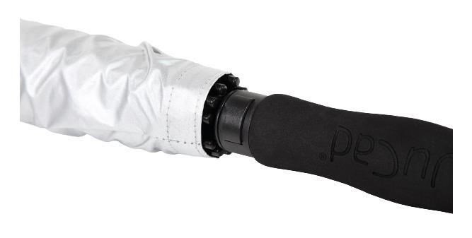 JuCad Telescopic Automatic parasol golfowy, czarny