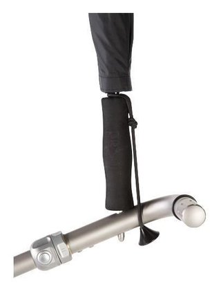 JuCad Telescopic Automatic parasol golfowy, czarny