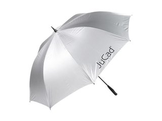 JuCad Telescopic Windproof parasol golfowy dziecięcy z ochroną UV, srebrny