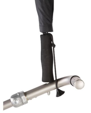 JuCad Telescopic Windproof parasol golfowy dziecięcy z ochroną UV, srebrny